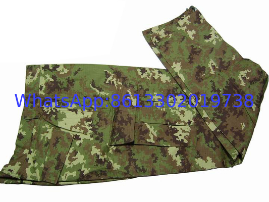 Army Camouflage Police Tactical TC CVC  Button Up Battle Dress Uniform