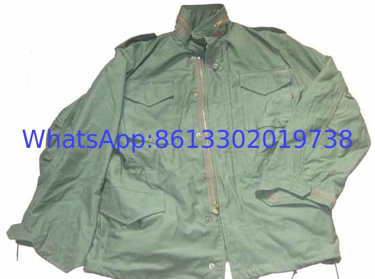 Customizable 50% Cotton Police Jacket / Combat Jacket with Adjustable Cuffs and Detachable Liner