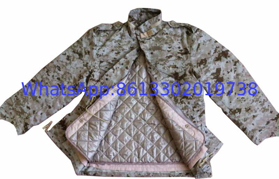 Customizable 50% Cotton Police Jacket / Combat Jacket with Adjustable Cuffs and Detachable Liner