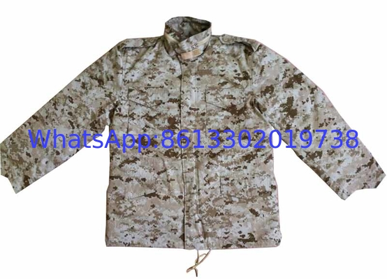 Customizable 50% Cotton Police Jacket / Combat Jacket with Adjustable Cuffs and Detachable Liner