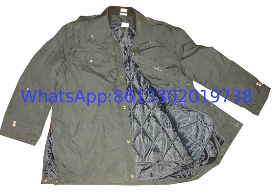 Lightweight and Breathable M65 Field Jacket with Stand Collar and Underarm Vents