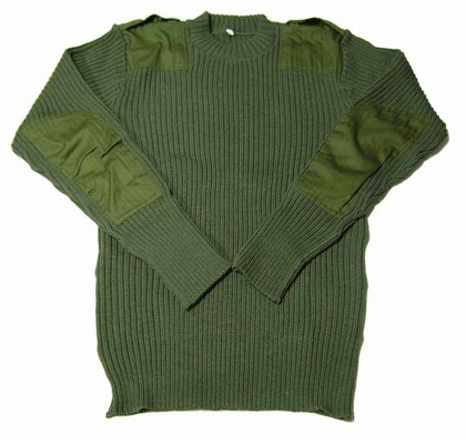 Zipper Closure Military Jersey for Army and Police in Solid Pattern