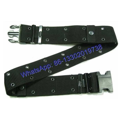 Police On Duty Or Army Daily Wear Military Belt with Army Logo and Buckle Up Design