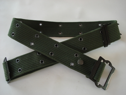 Police On Duty Or Army Daily Wear Military Belt with Army Logo and Buckle Up Design