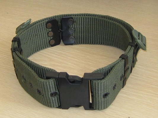 Buckle Material Metal Or Plastic Military Belt Width 5.5cm Or As Per Army And Police Different Size Or One Size Fits All